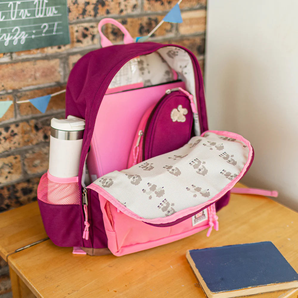 Pink Poodle Backpack
