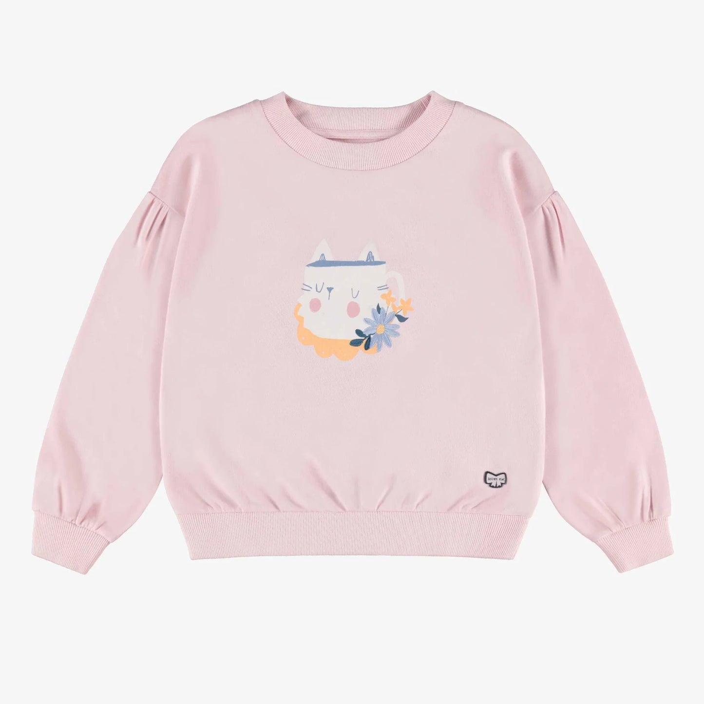 Pink Teacup Kitten Sweater