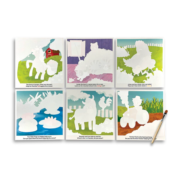 Water Amaze Water Reveal Boards- On The Farm