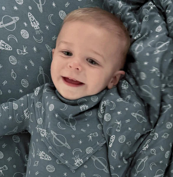 Bamboo Bandana Bib- Space