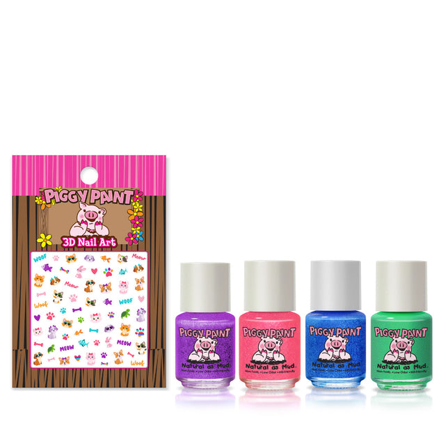 Purrfect Paws Nail Polish Gift Set