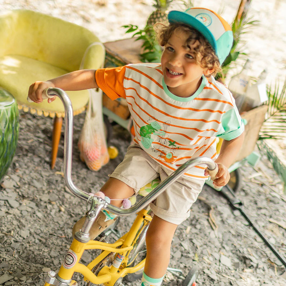 Beige Bermuda Shorts