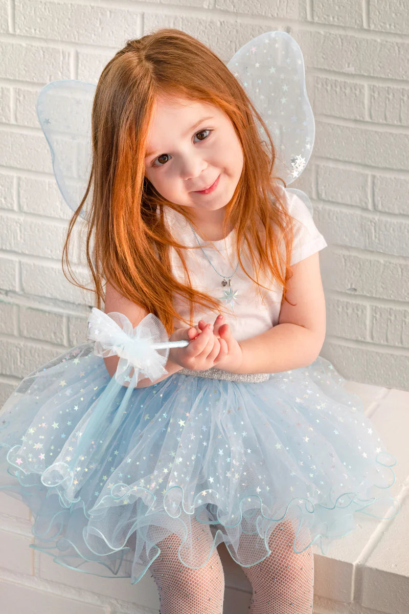 Iridescent Celestial Tutu, Wings, & Wand Set