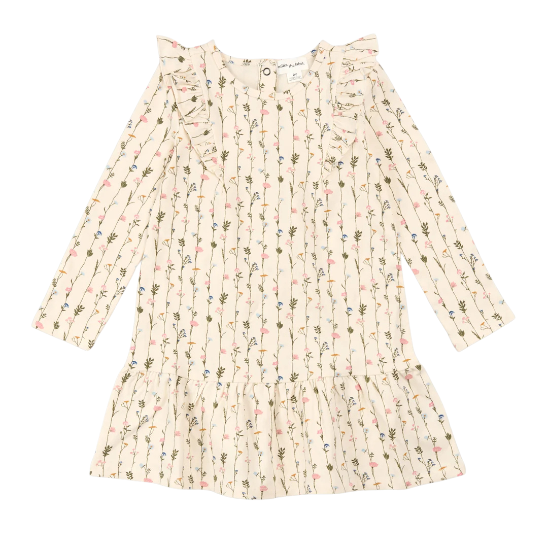 Garden Wall on Birch Baby Dress