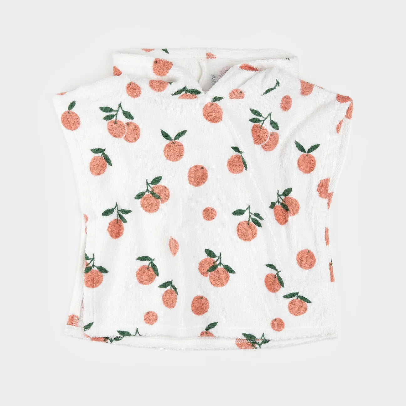 Organic Oranges Beach Poncho