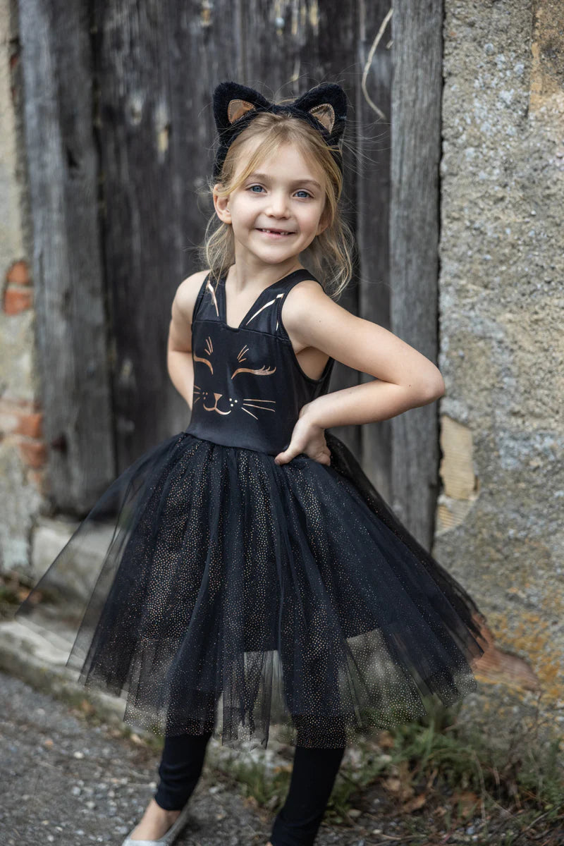 Black Cat Dress & Headband