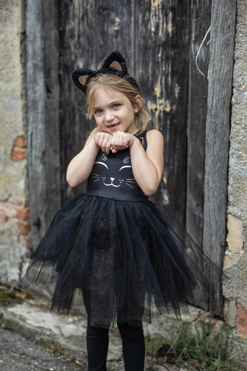 Black Cat Dress & Headband