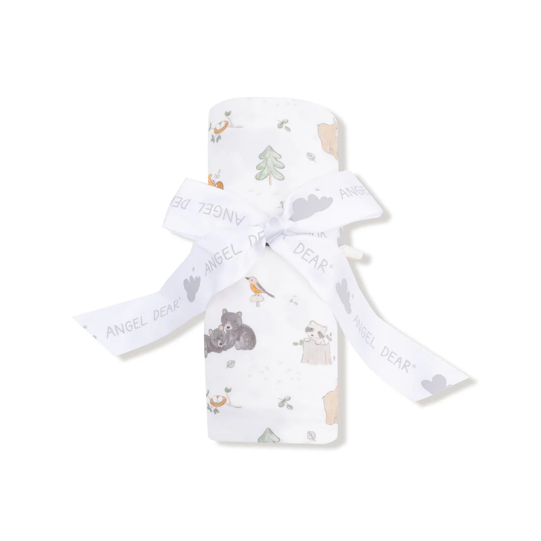 Bamboo Jersey Swaddle Blanket- Woodland Babies