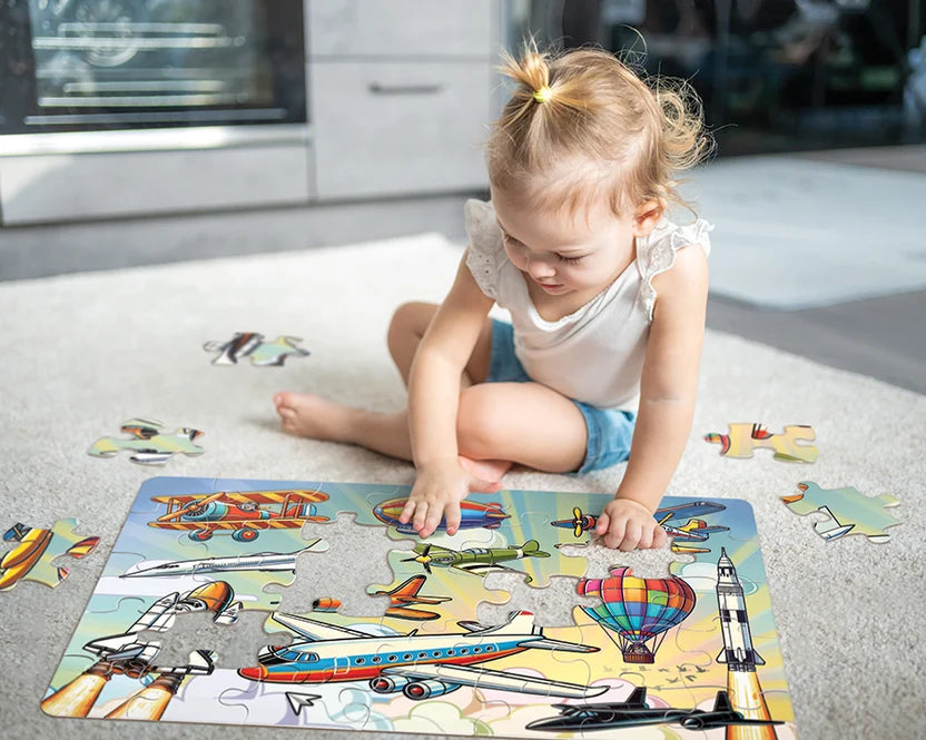 35pc. Flight Floor Puzzle