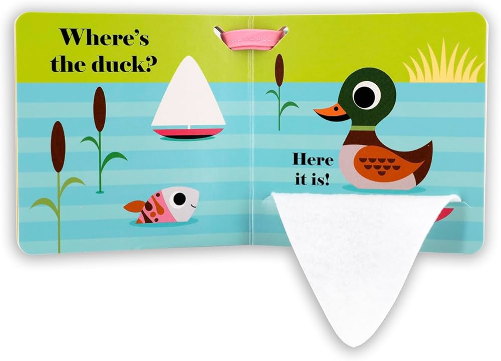 Where's the Duck?: A Stroller Board Book