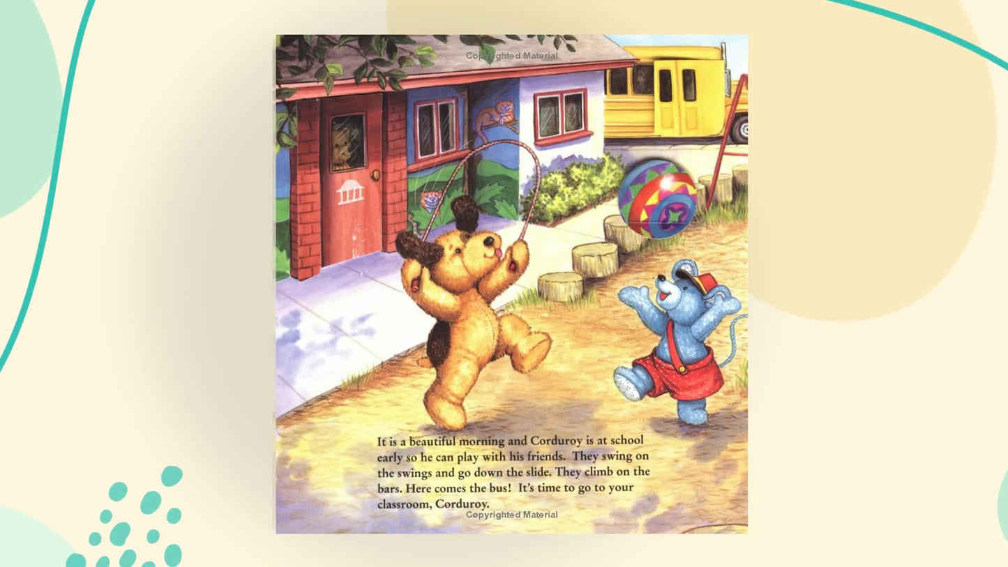 Corduroy Goes to School Lift-the-Flap Book