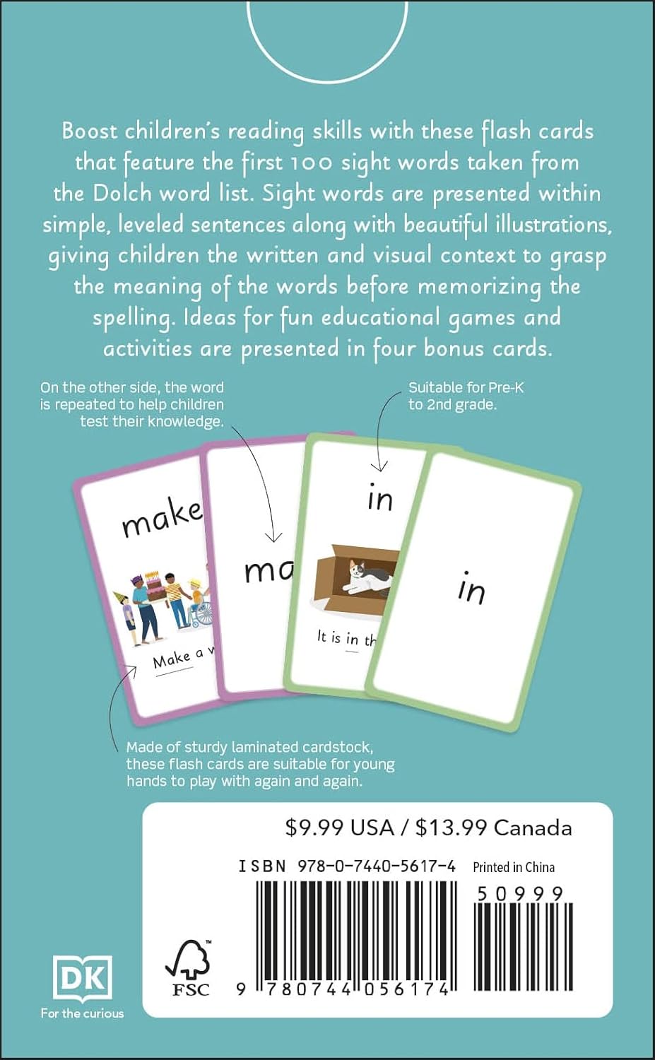 English for Everyone Junior Sight Words Flash Cards