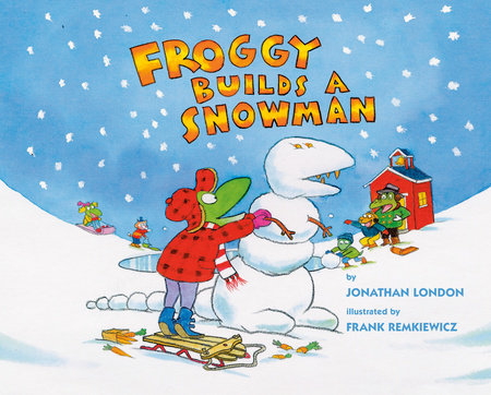 Froggy Builds a Snowman Book