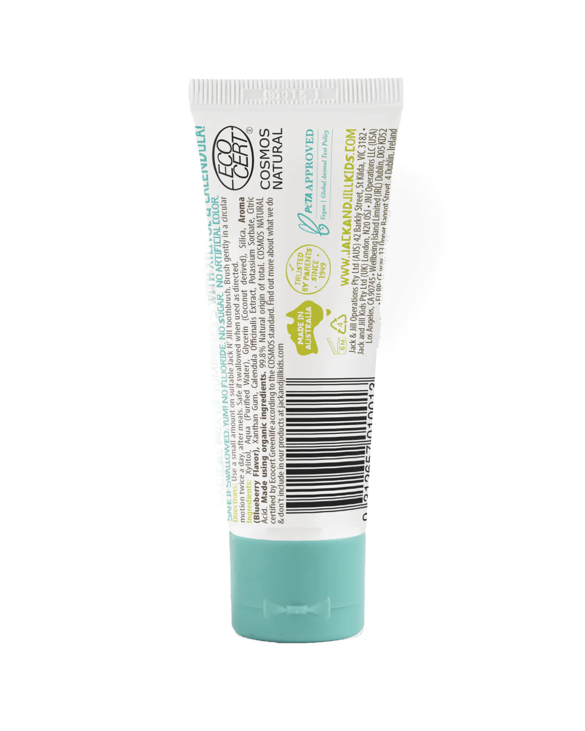 Natural Kids Toothpaste- Blueberry