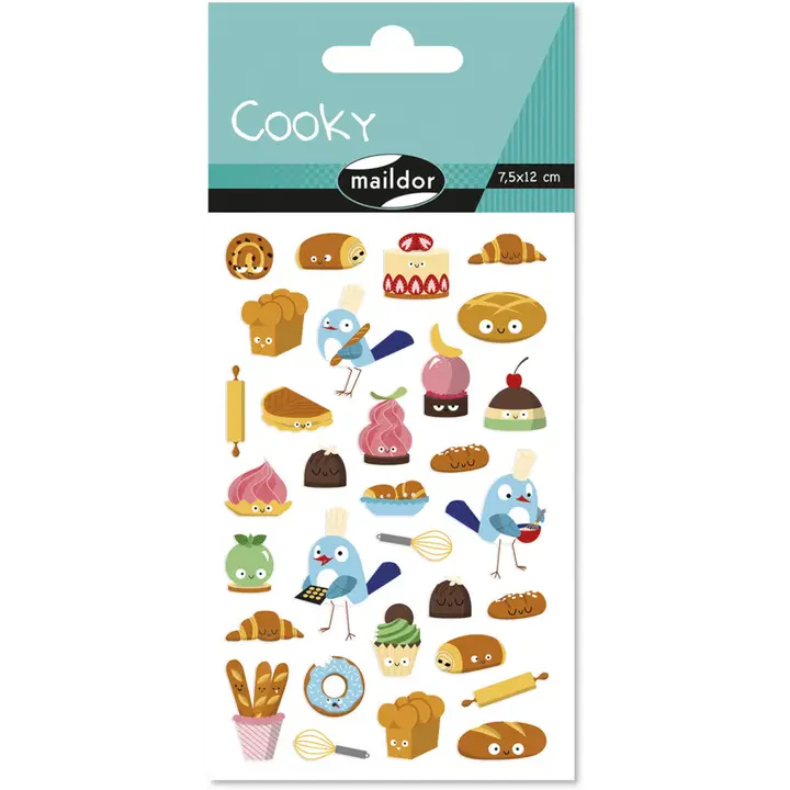 Cooky Stickers- Pastries
