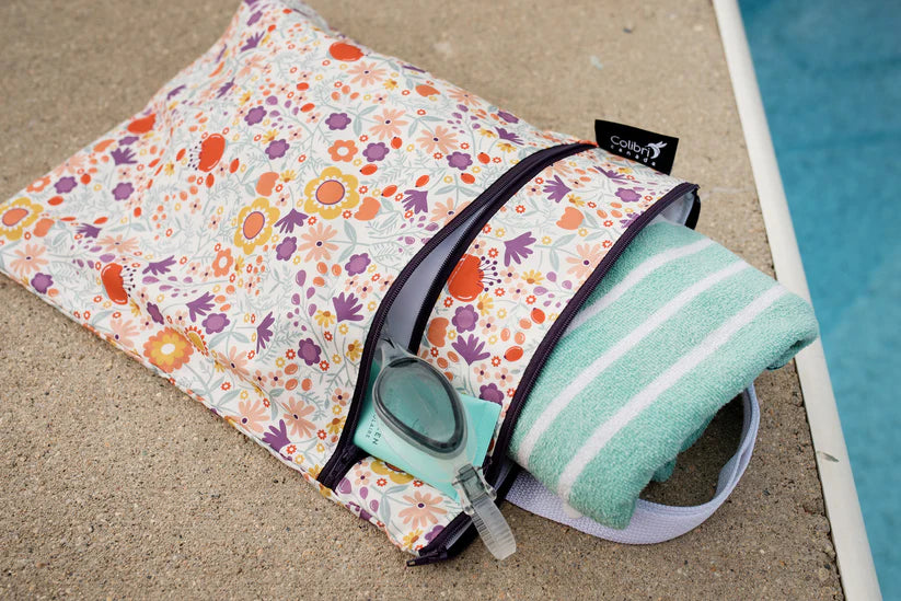 Double Duty Wet Bag- Wildflowers