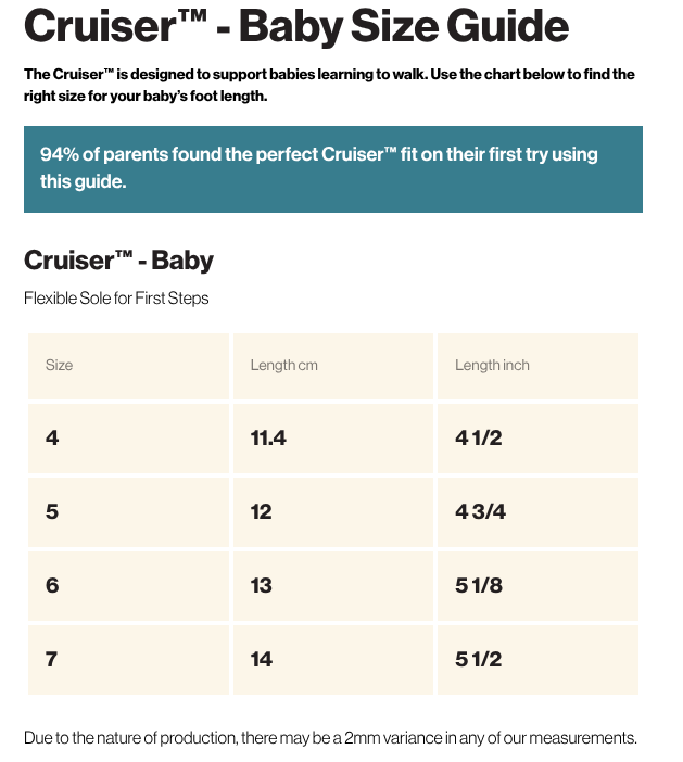 Cruiser™ Original Shoes for Babies- Navy