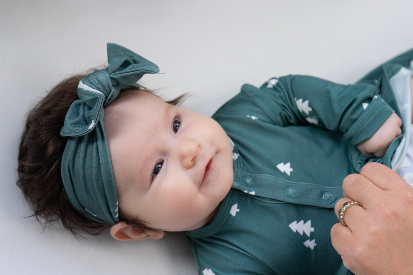 Bamboo Headband- Tiny Trees