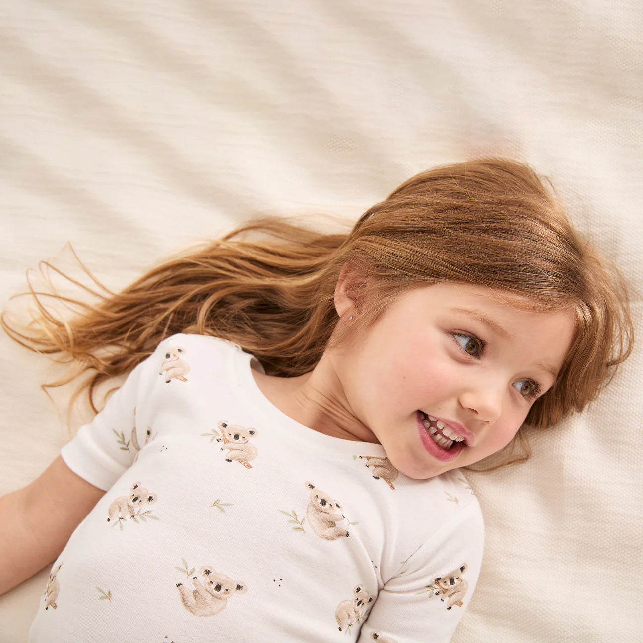 Koalas on Ivory Short PJ Set