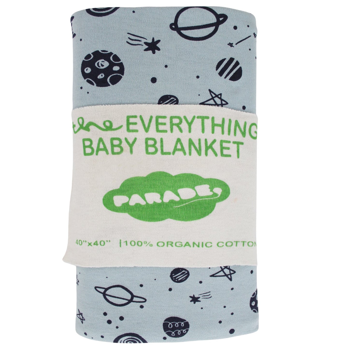 Organic Everything Baby Blanket- Space