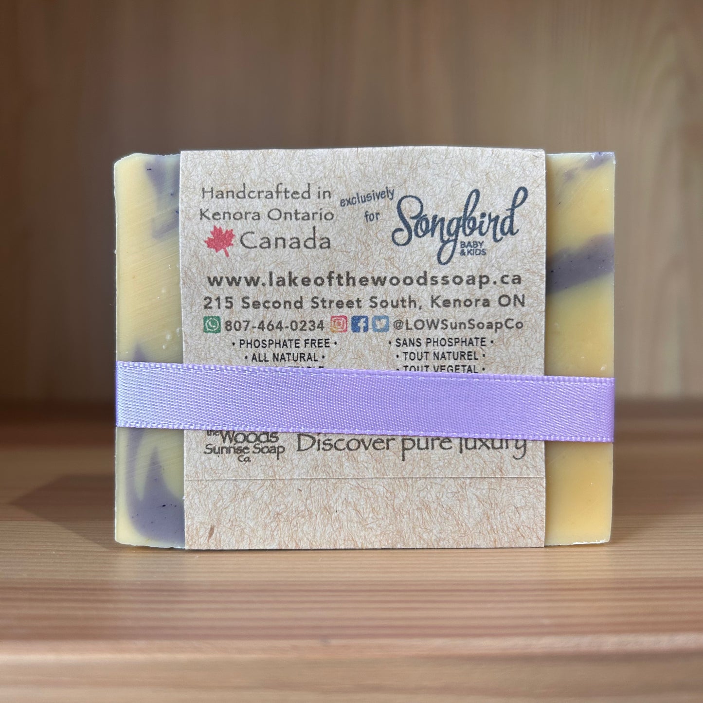 Lavender Lullaby Handcrafted Soap