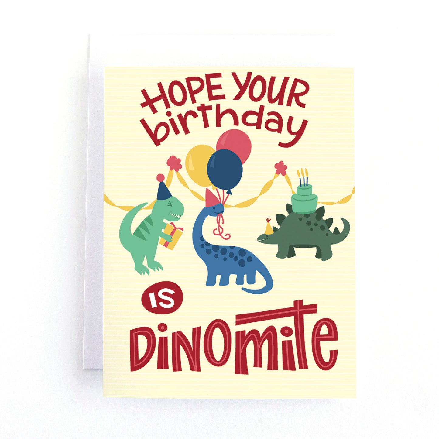 Dinomite Birthday Card