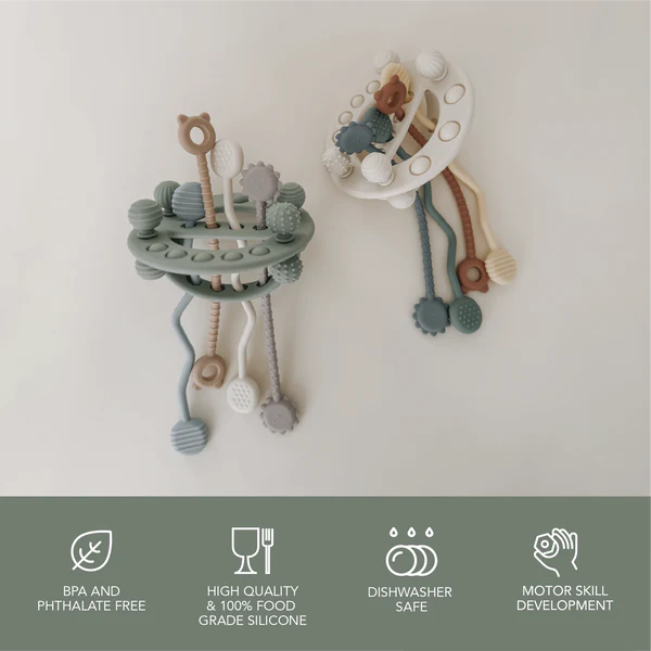 Silicone Sensory Space Pull Toy