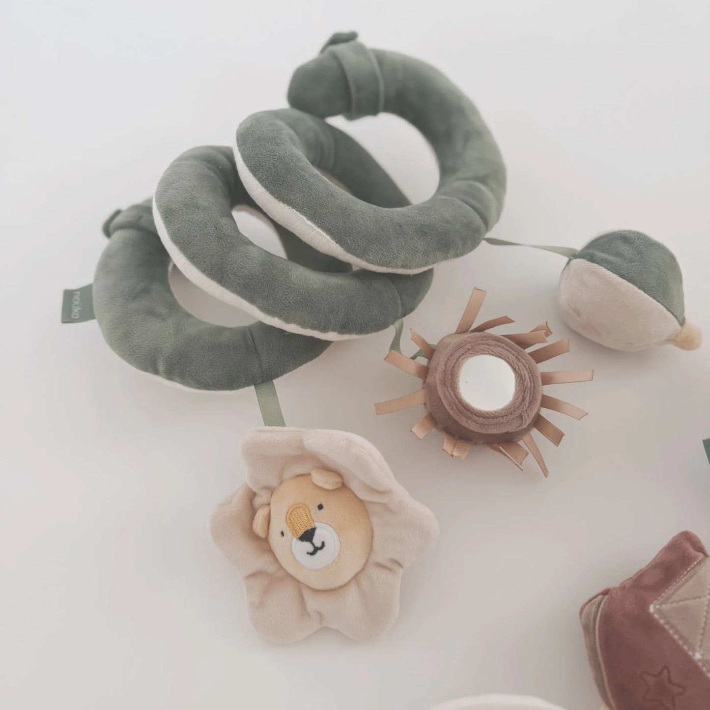 Plush Spiral Activity Toy- Roary the Lion