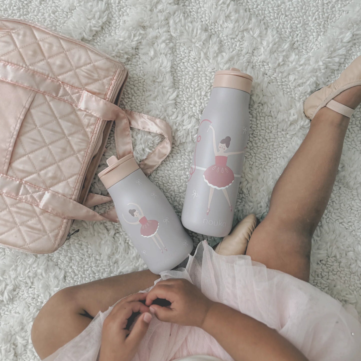 Stainless Steel 10oz. Drinking Bottle- Fleur The Ballerina