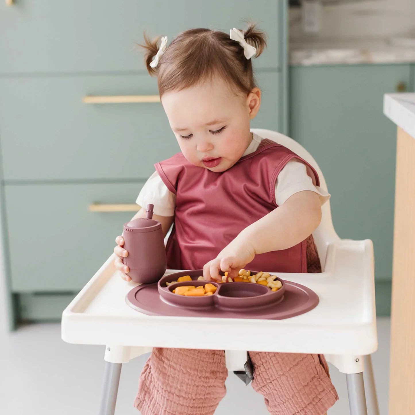 Mini Cup + Straw Training System- Mauve