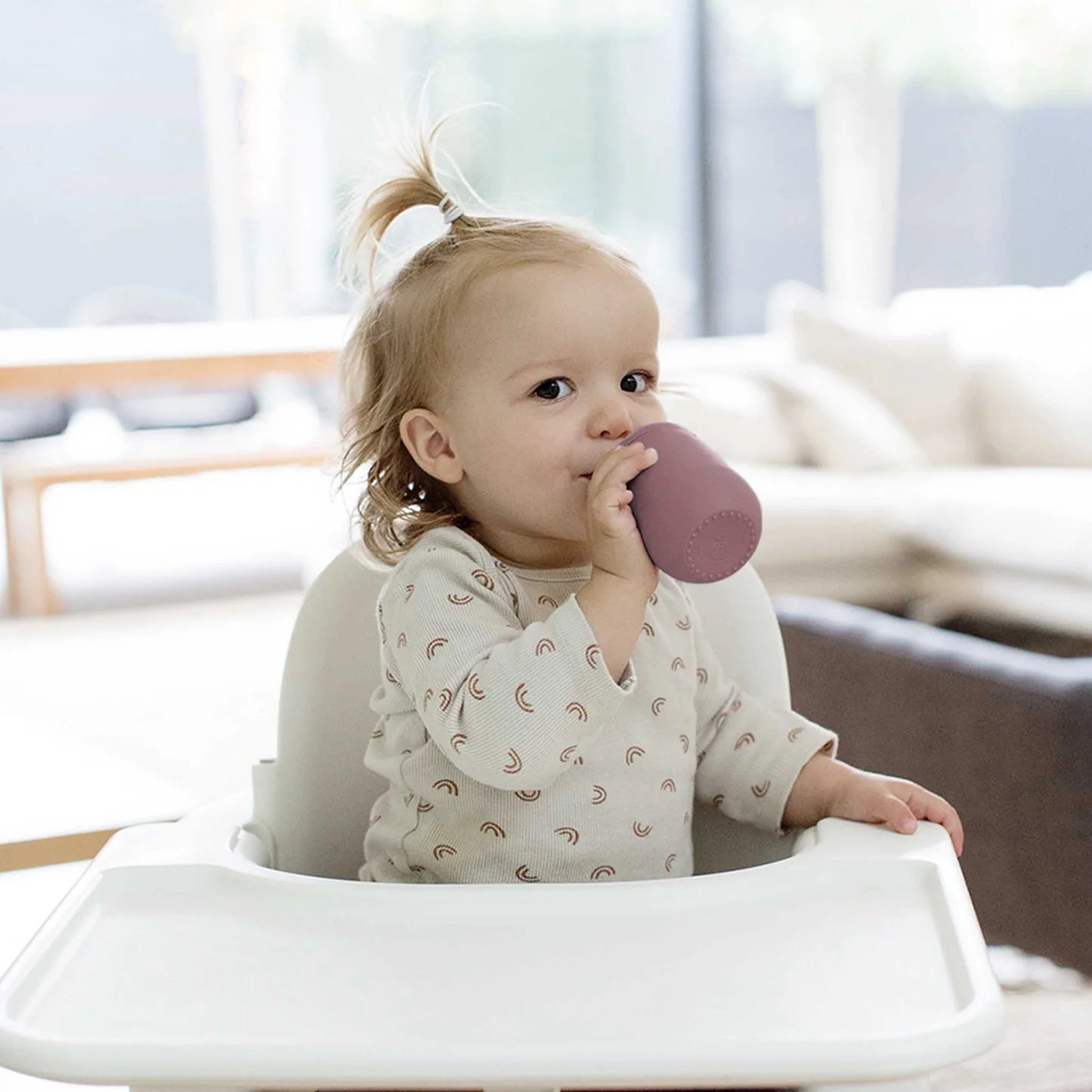 Mini Cup + Straw Training System- Mauve