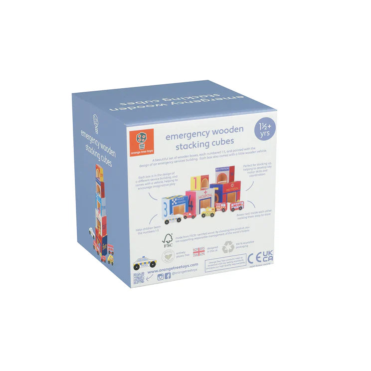 Emergency Services Stacking Cubes