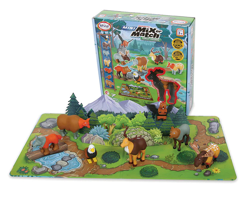 Micro Mix and Match Magnetic Forest Animals