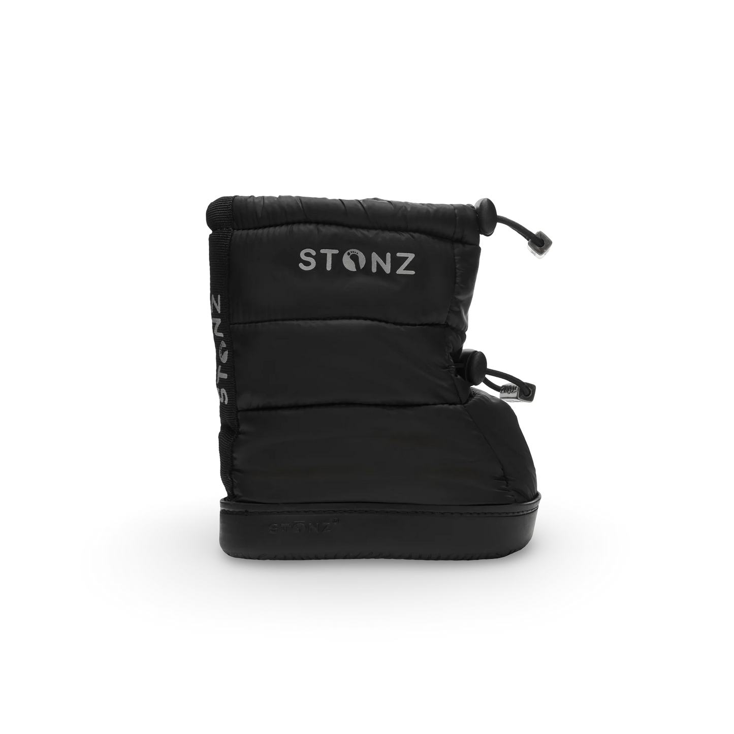 Toddler Puffer Booties- Black