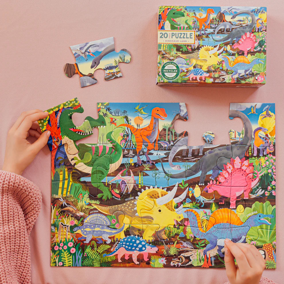 20pc. Dinosaur Land Puzzle
