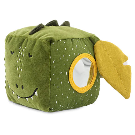 Plush Activity Cube- Mr. Dino