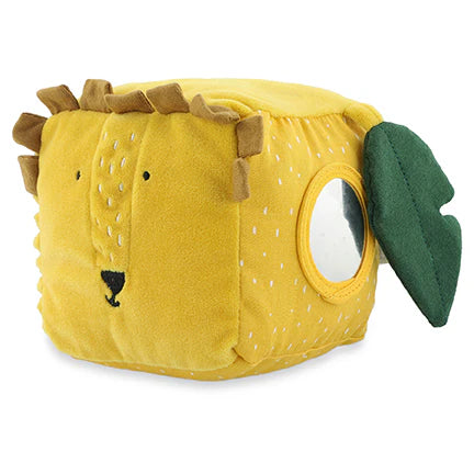 Plush Activity Cube- Mr. Lion