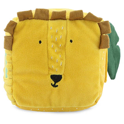 Plush Activity Cube- Mr. Lion