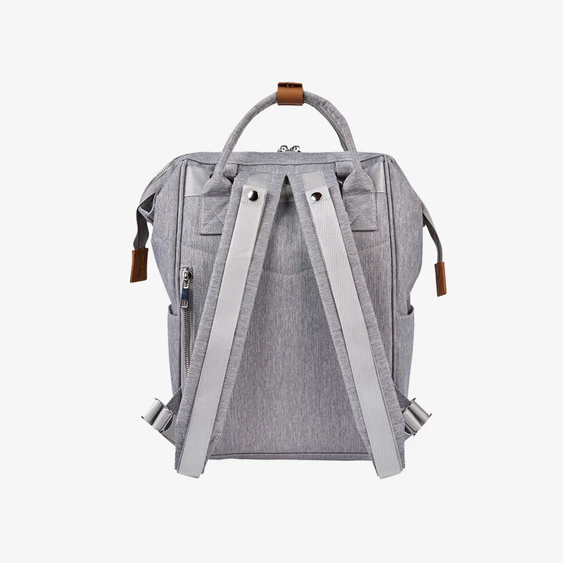 Mani Diaper Bag- Grey Marl