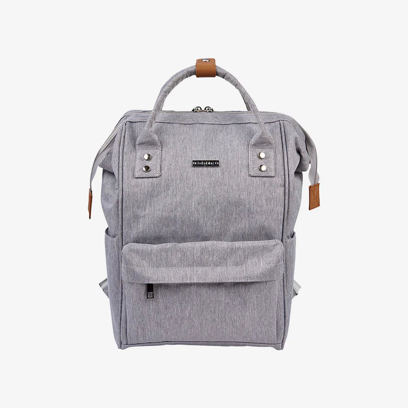 Mani Diaper Bag- Grey Marl