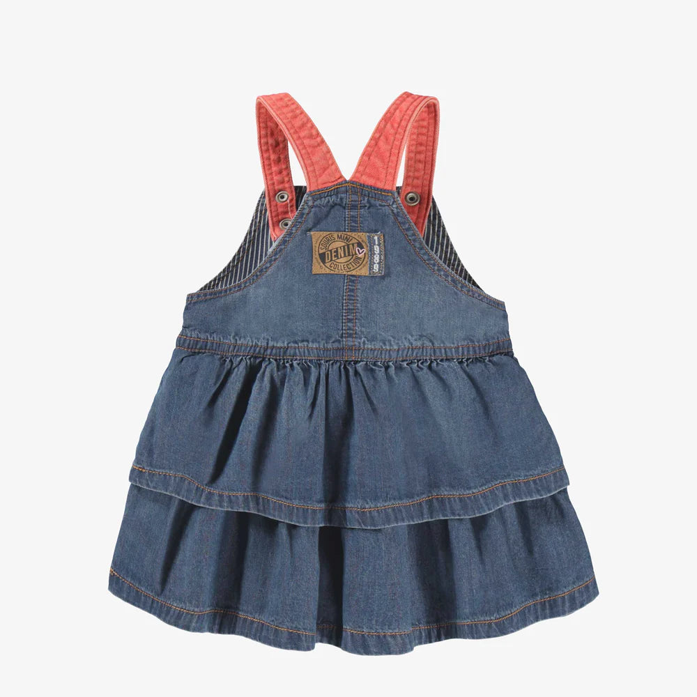 Denim Pinafore Baby Dress
