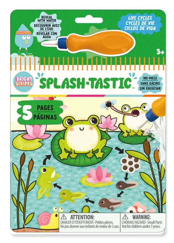 Splash-Tastic Water Reveal Magic Pad- Life Cycles