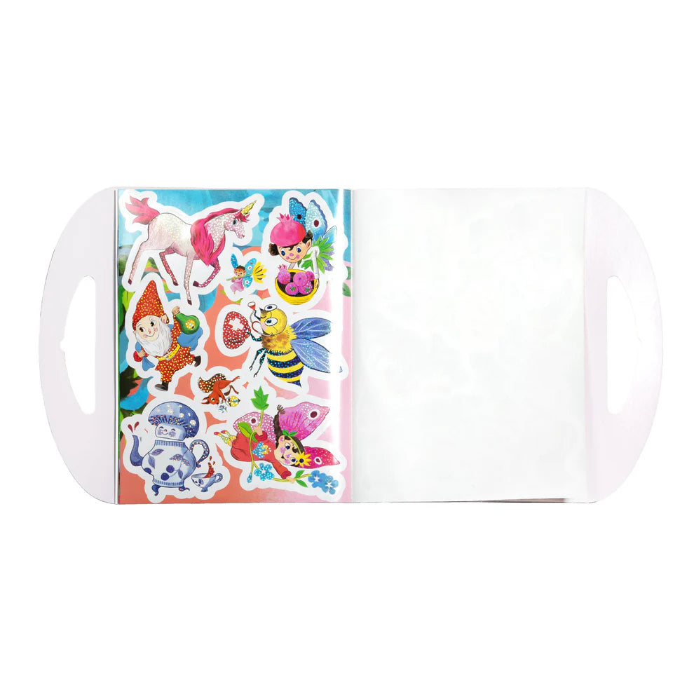 Magical Creatures Shiny Stickers Book