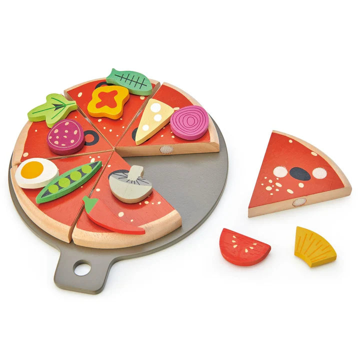 Wooden Pizza Party