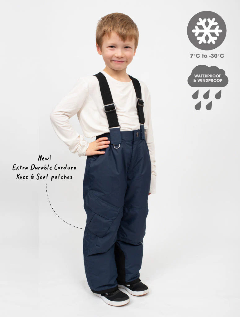 Snowrider Convertible Ski Pants- Navy