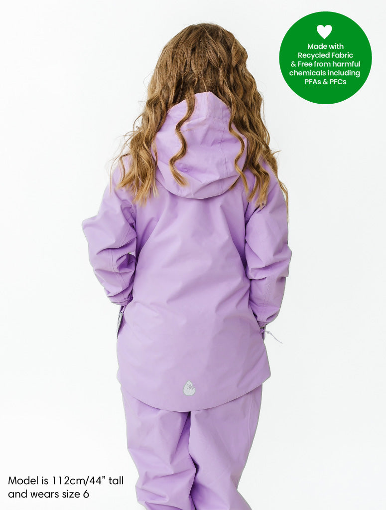 SplashMagic Rainshell Jacket- Periwinkle/Dragonfly