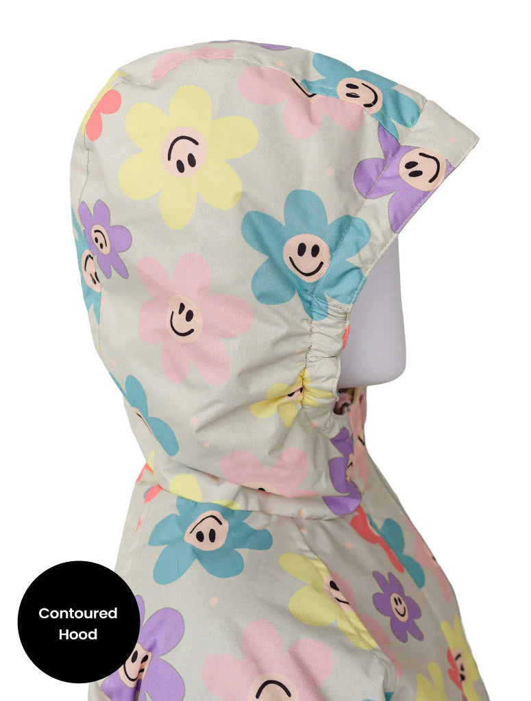 Snowrider Winter Jacket- Happy Daisy