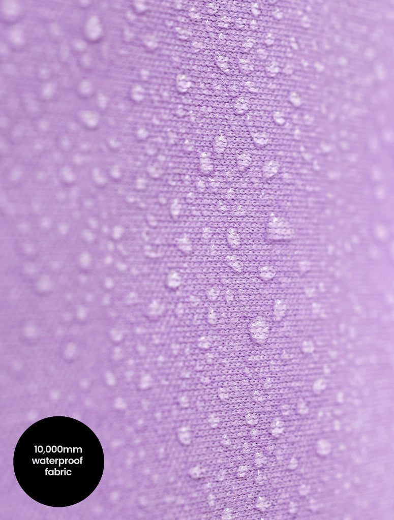 All-Weather Fleece Onesie- Periwinkle
