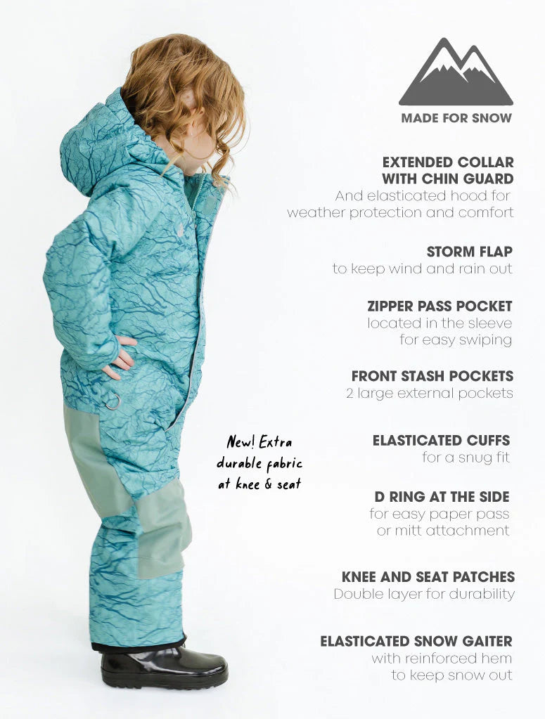 Snowrider 1pc. Snowsuit- Winter Woods