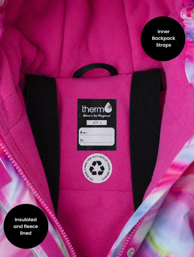 Snowrider 1pc. Snowsuit- Rainbow Wave